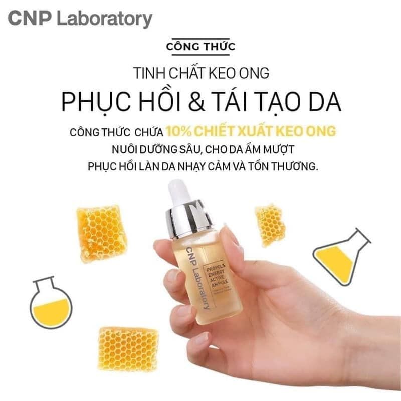 Tinh Chất Keo Ong Tái Tạo Phục Hồi Da CNP Laboratory Propolis Energy Ampule 35ml