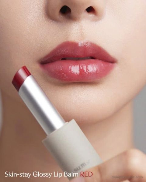 Son Dưỡng Môi Thuần Chay Su:m37 Skin Stay Glossy Lip Balm Coral