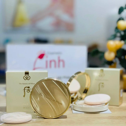 Phấn Phủ Whoo Gongjinhyang Mi Luxury Glow Pressed Powder Mẫu Mới