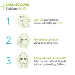 Nước Tẩy Trang Bioderma Sebium H2O Dành Cho Da Dầu & Hỗn Hợp 500ml