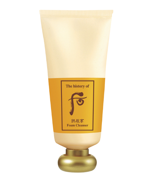 Sữa Rửa Mặt Dưỡng Ẩm Whoo Vàng Foam Cleanser 180ml