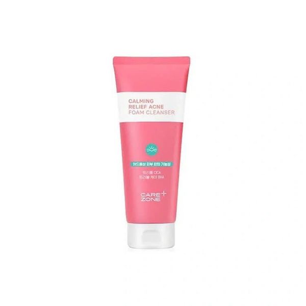 Sữa Rửa Mặt Cho Da Mụn Sạch Sâu Dịu Nhẹ Carezone Calming Relief Acne Foam 200ml