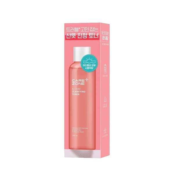 Nước Cân Bằng Cho Da Mụn Xỉn Màu CAREZONE A-Cure Clarifying Toner 240ml