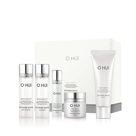 Bộ Dưỡng Trắng Da OHUI Extreme White 5 PSC Gift Set