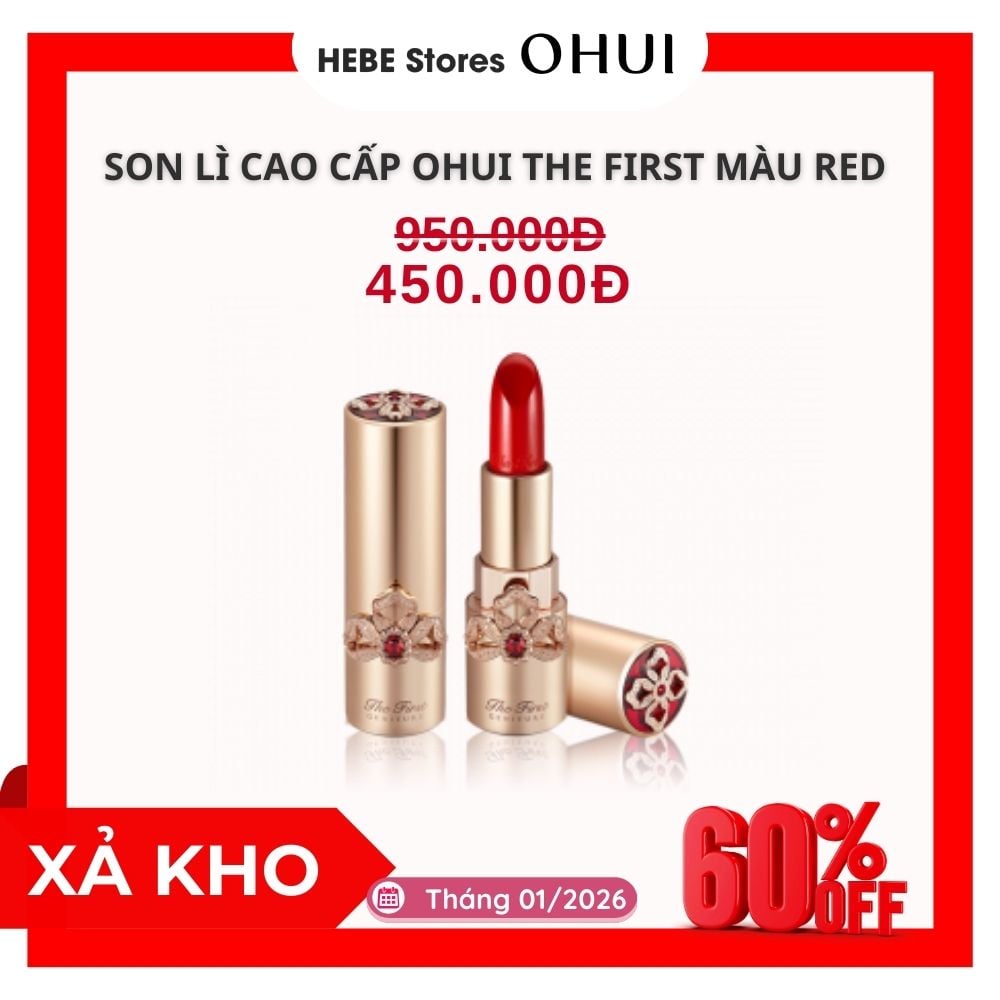 Son Lì Cao Cấp Ohui The First Geniture Lipstick