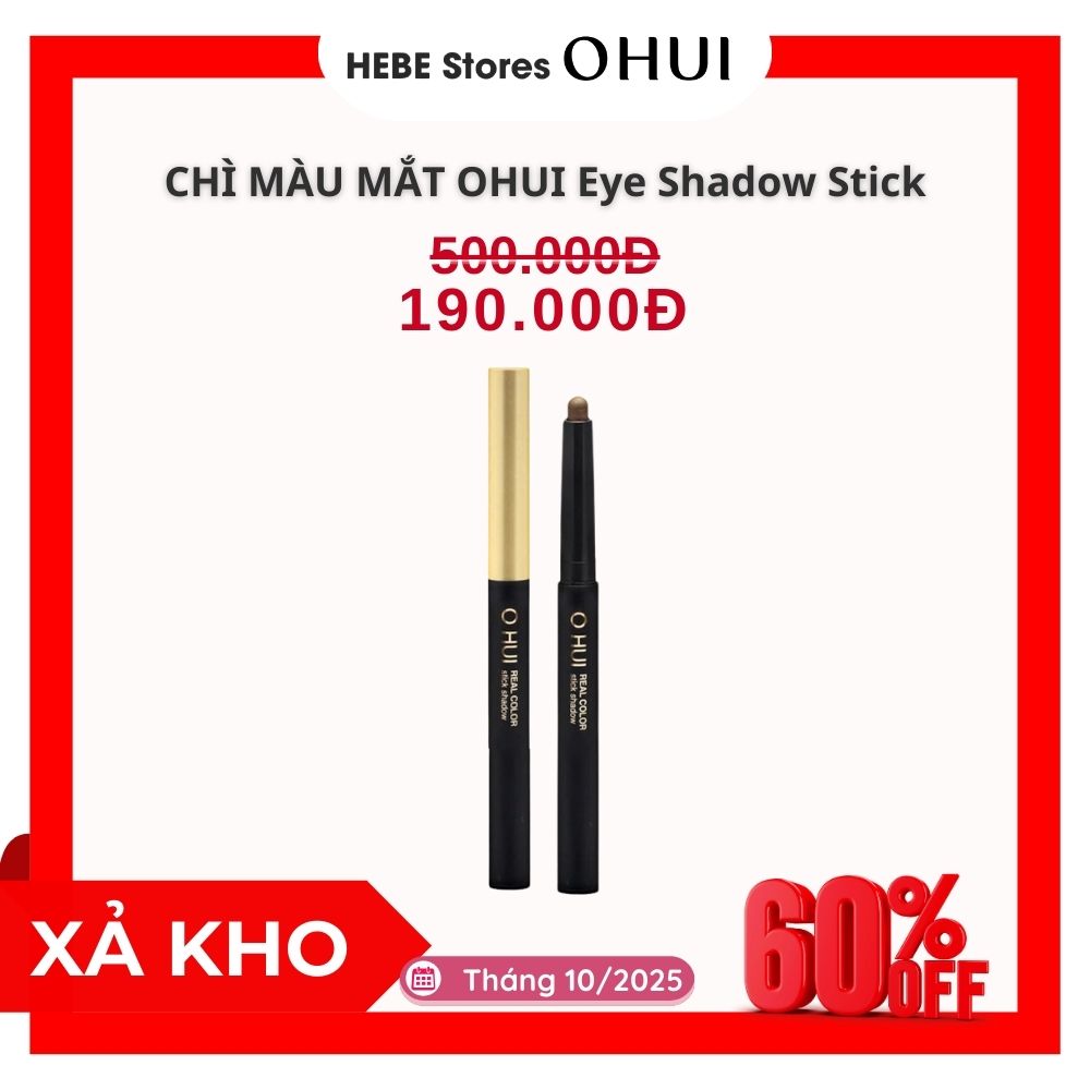 Phấn Mắt Ohui Real Color Eye Shadow Stick ( 04 Glitter Pink)