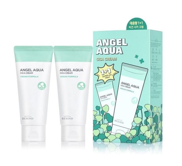 Kem Dưỡng Phục hồi Beyond Angel Aqua Cica Cream 150ml + 150ml