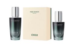 Bộ Tinh Chất Ngăn Ngừa Lão Hóa Ohui Xanh Prime Advancer De-Aging Ampoule Serum 50ml + 20ml