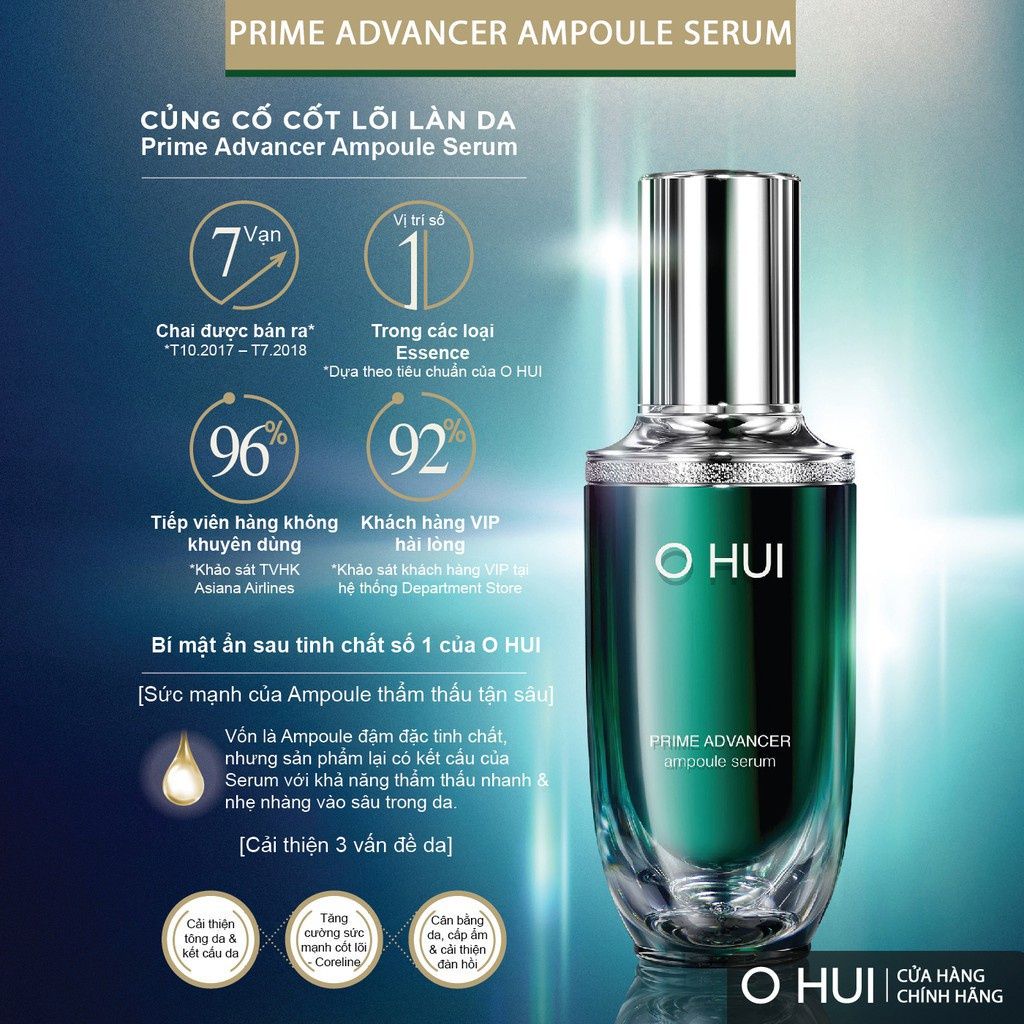 Tinh Chất Chống Lão Hóa Ohui Prime Advancer Serum 50ml