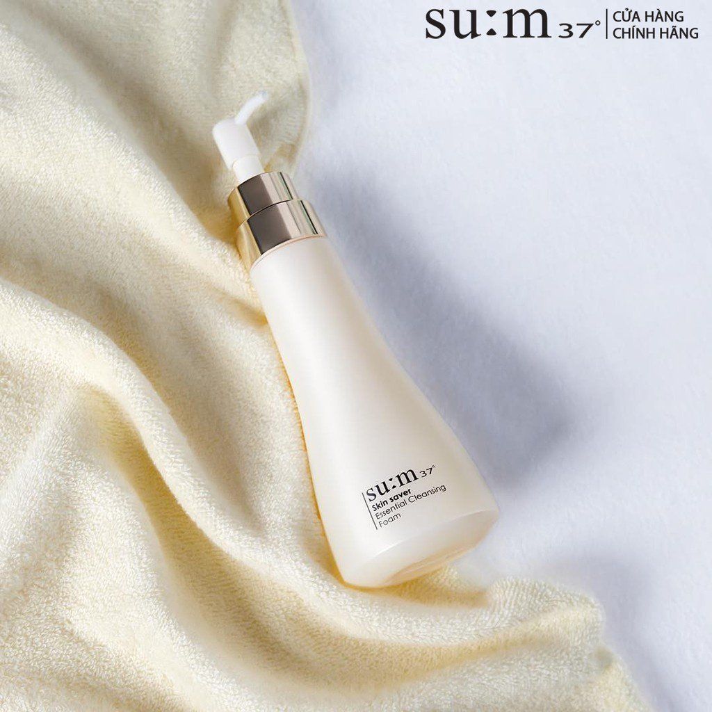 Sữa Rửa Mặt Dạng Gel Nhẹ Dịu SUM37 Skin Saver Essential Cleansing Foam 250ml