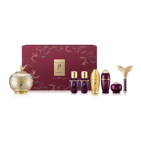 Bộ Kem Mắt Hoàn Lưu Cao Whoo Hwanyu Imperial Youth Contour Eye Cream Upsize 60ml Tặng Thanh Massage