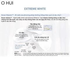 Set Sữa Rửa Mặt Dưỡng Trắng Ohui Extreme Bright Foam 160ml + 100ml