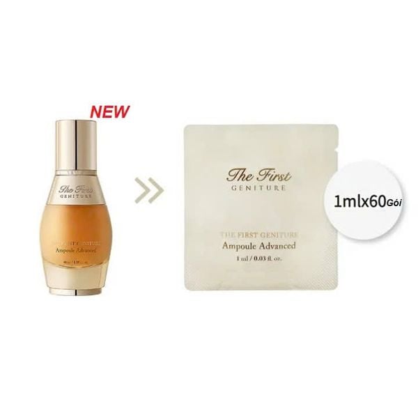Combo 30 Gói Tinh Chất Vàng Ohui The First Geniture Ampoule Advanced (1mlx30g)