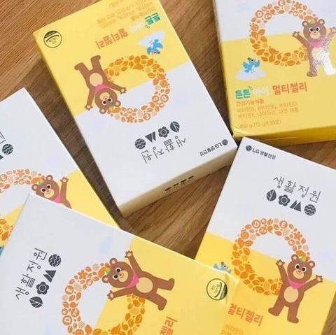 Thạch Vitamin Cho Trẻ em SHJW Kids Multivitamin Jelly (15g * 30 gói)