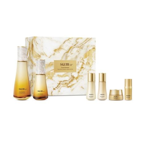 Nước Thần Hoàng Kim Chống Lão Hóa SUM37 LosecSumma Secrema Essence Secreta Set