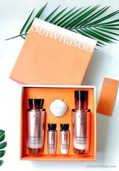 Set Hoa Hồng Sữa Dưỡng Thông Đỏ Chống Lão Hóa Sulwhasoo Timetreasure Skincare