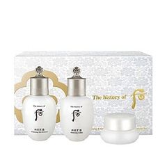 Bộ Dưỡng Trắng Da Whoo Gongjinhyang Seol Radiant 3pcs Special Gift Kit