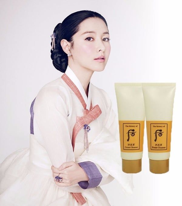 Cặp Sữa Rửa Mặt Kem Tẩy Trang Whoo Gongjinhyang Foam GWP 2pcs Set