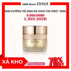 [Tháng 12/2025] Kem Dưỡng Tái Sinh Chống Lão Hóa Da Ohui The First Geniture Cream Intensive 55ml