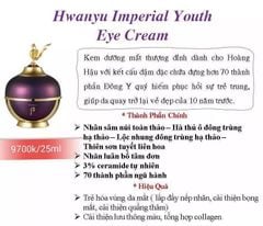 Bộ Kem Dưỡng Mắt Hoàn Lưu Cao Whoo Hwanyu Imperial Youth Eye Cream 25ml