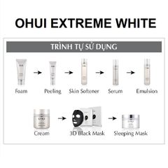 Mặt Nạ Ngủ Dưỡng Trắng Da Ban Đêm Ohui Extreme White Sleeping Mask 100ml