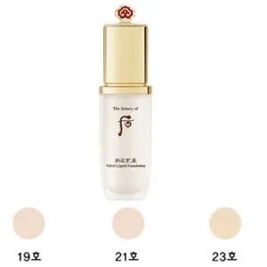 Kem Nền Che Phủ Hoàn Hảo Whoo Velvet Liquid Foundation 40ml