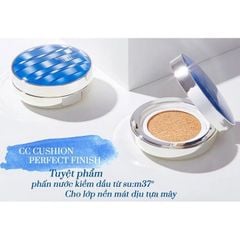 Phấn Nước Chống Trôi Tối Đa SUM37 Water-full CC Cushion Perfect Finish