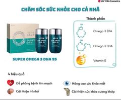Viên Uống Chứa Omega Super SHJW Omega 3 & DHA 95