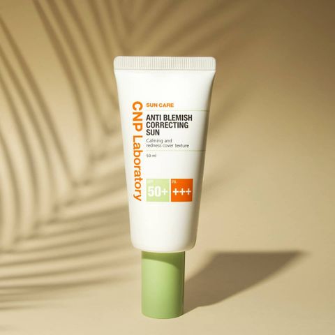 [Xả Kho Tháng 04/2025] Kem Chống Nắng Làm Dịu Và Giảm Mẩn Đỏ CNP Laboratory Anti Blemish Correcting Sun SPF50+/PA+++ 50ml