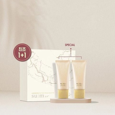 Set Sữa Rửa Mặt Tái Sinh SUM37 LosecSumma Elixir Foam Cleanser Special Set