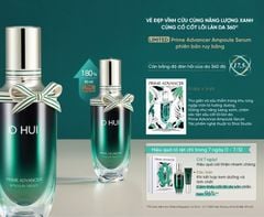 Bộ Tinh Chất Chống Lõa Hóa OHUI Prime Advancer Ampoule Serum Special Set