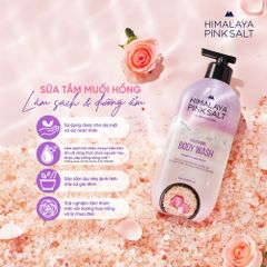 Sữa Tắm Muối Hồng Himalaya Pink Salt Làm Sạch và Dưỡng Ẩm Da Purify & Nourish 500g