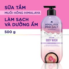 Sữa Tắm Muối Hồng Himalaya Pink Salt Làm Sạch và Dưỡng Ẩm Da Purify & Nourish 500g