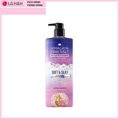 Dầu Gội Himalaya Pink Salt Muối Hồng/ Da Đầu Ngứa/ Ngăn Rụng Tóc Soft & Silky 650ml