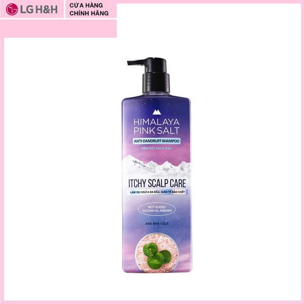 Dầu Gội Dành Cho Da Đầu Bết/ Giảm Ngứa/ Làm Sạch Da Đầu muối hồng Himalaya Pink Salt Itchy Scalp Care 650ml