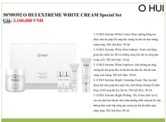 Bộ Kem Dưỡng Trắng Da Ohui Extreme White Cream Special Set