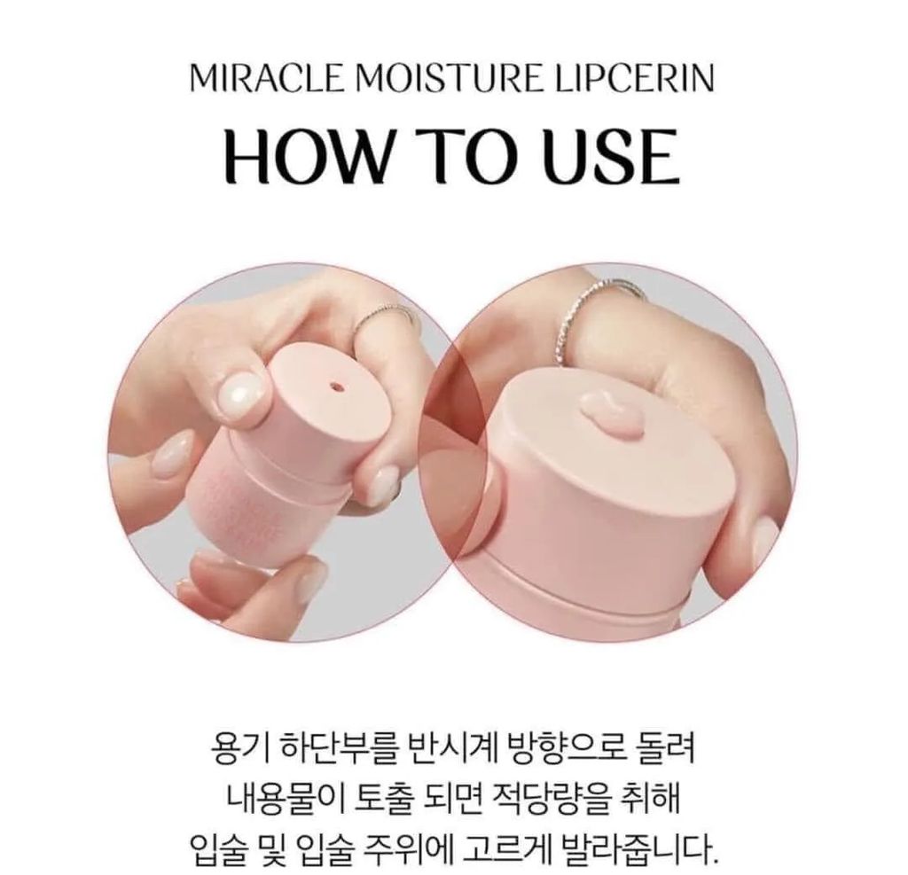 Son Dưỡng Môi Ohui Miracle Moisture Lipcerin 15ml