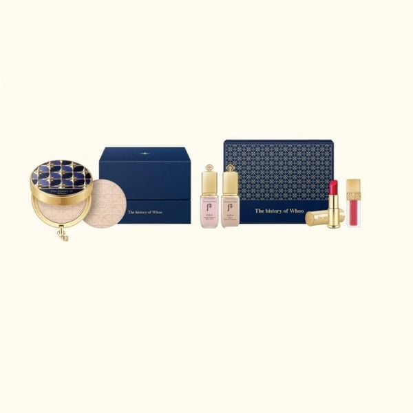 Bộ Phấn Phủ Đông Y Hoàng Cung Phiên Bản Giới Hạn Whoo Gongjinhyang Mi Royal Pact Special Set