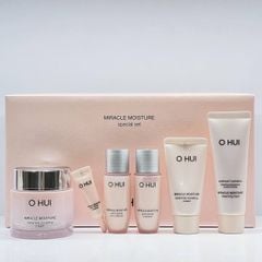 Bộ Kem Dưỡng Ẩm Ohui Miracle Moisture Ceramide Boosting Cream 60ml Special Set