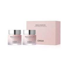 Bộ Kem Dưỡng Ẩm Ohui Miracle Moisture Ceramide Boosting Cream 60ml + 60ml