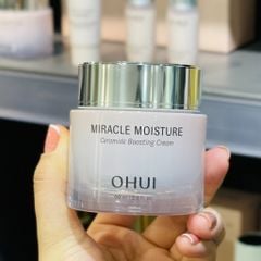 Bộ Kem Dưỡng Ẩm Ohui Miracle Moisture Ceramide Boosting Cream 60ml + 60ml CTY LG vina
