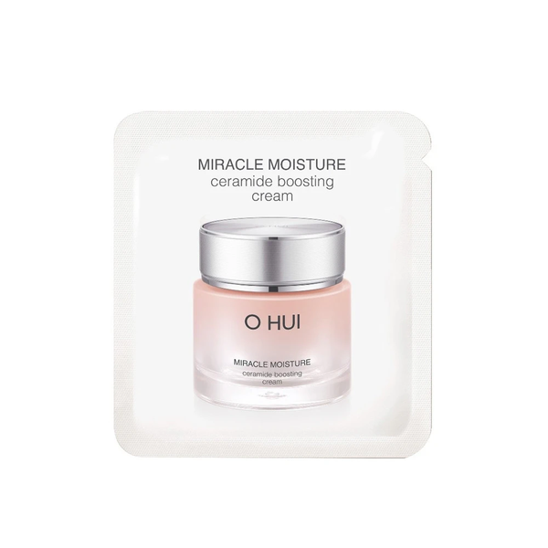 Kem Dưỡng Ẩm Ohui Miracle Moisture Ceramide Boosting Cream Dạng Gói 1ml