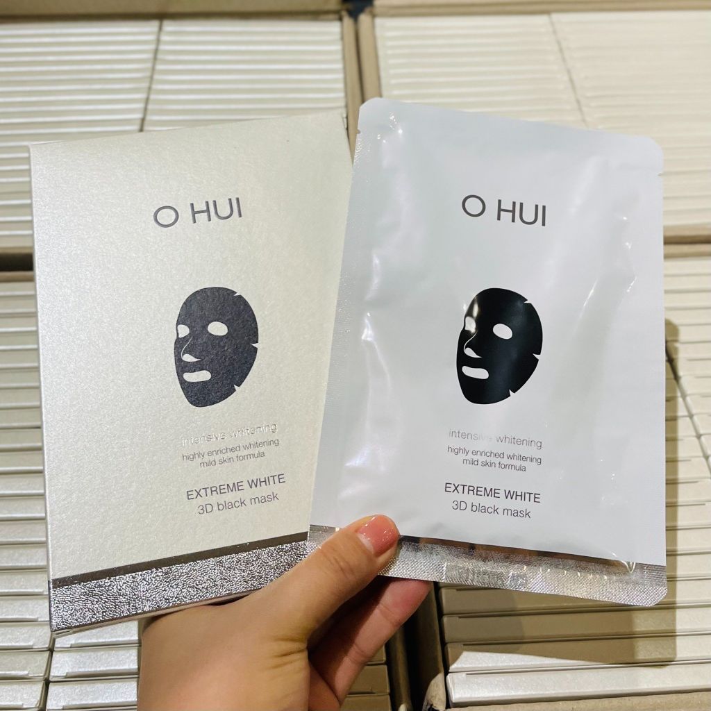 Mặt Nạ Dưỡng Trắng Ohui Extreme White 3D Black Mask