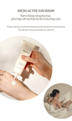 Tinh Chất Chống Nắng Dưỡng Ẩm Và Dịu Nhẹ Su:m37 Micro Active Sun Serum 30ml