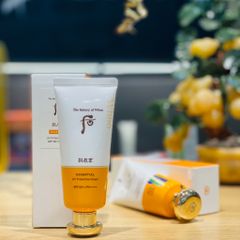 Kem Chống Nắng Dưỡng Ẩm Whoo Whoo Gongjinhyang Essential UV Protective Cream SPF 50+/PA++++ 60ml