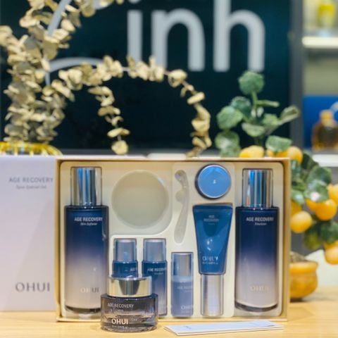 Bộ Chống Lão Hóa Ohui Tím Ohui Age Recovery Special Set 3pcs Mẫu Mới 2024