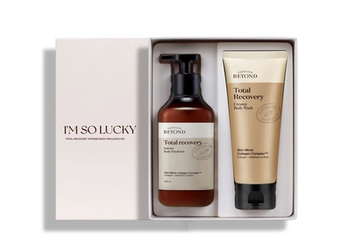 Bộ Sữa Dưỡng Thể Chống Lão Hóa Cho Cơ Thể Beyond Total Recovery Intense Body Emulsion Set