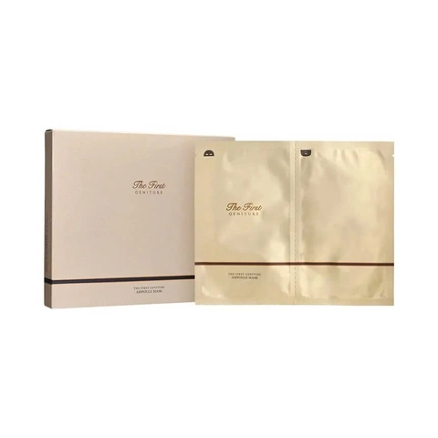Mặt Nạ Tinh Chất Vàng Ohui The First Geniture Ampoule Mask 6 nạ tặng 4 nạ