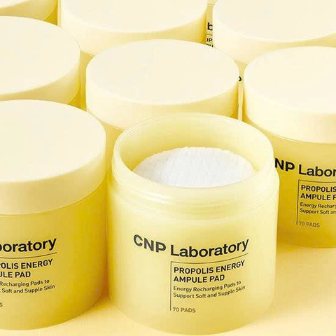 Miếng Toner Pad Phục Hồi Keo Ong CNP Laboratory Propolis Energy Ampule Pad 70 miếng