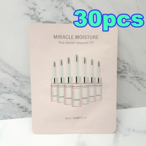 Combo 30 Gói Tinh chất siêu dưỡng ẩm Ohui Miracle Moisture Ampoule 777 2ml/gói